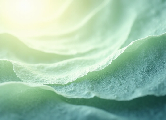 Abstract representation of purity and nature